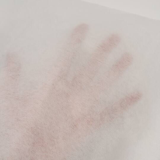 Roc-Lon White Fusible Midweight Interfacing Polyester Fabric